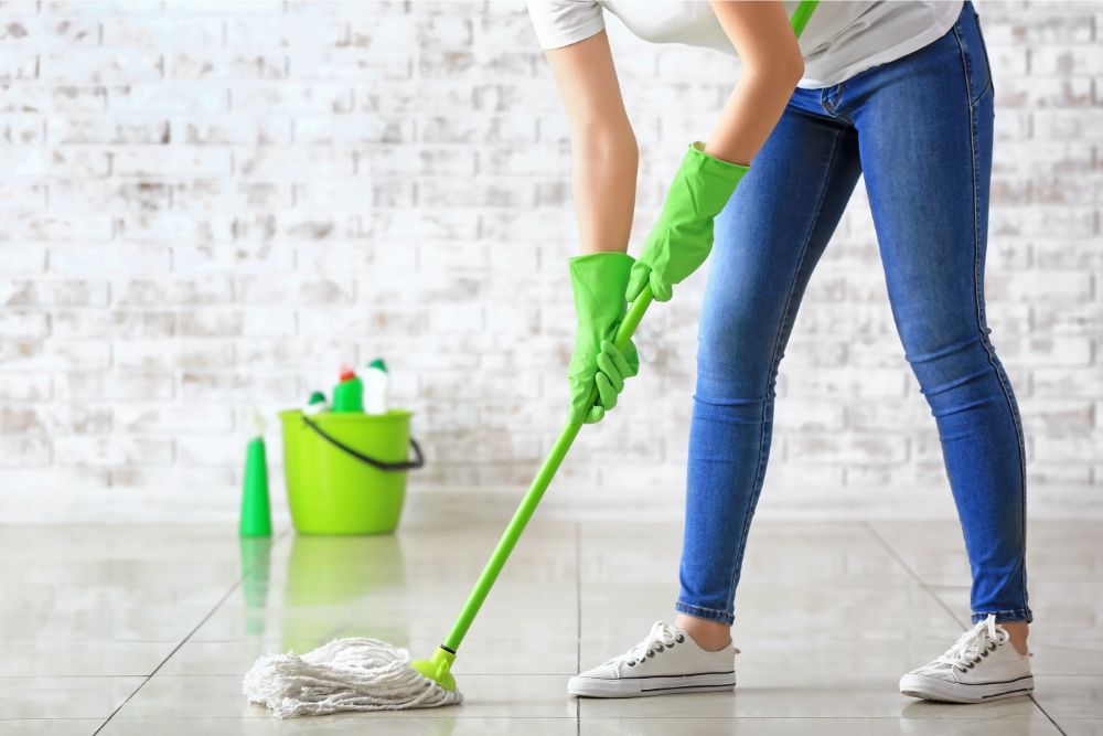 Tile floor cleaning | Shoreline Flooring