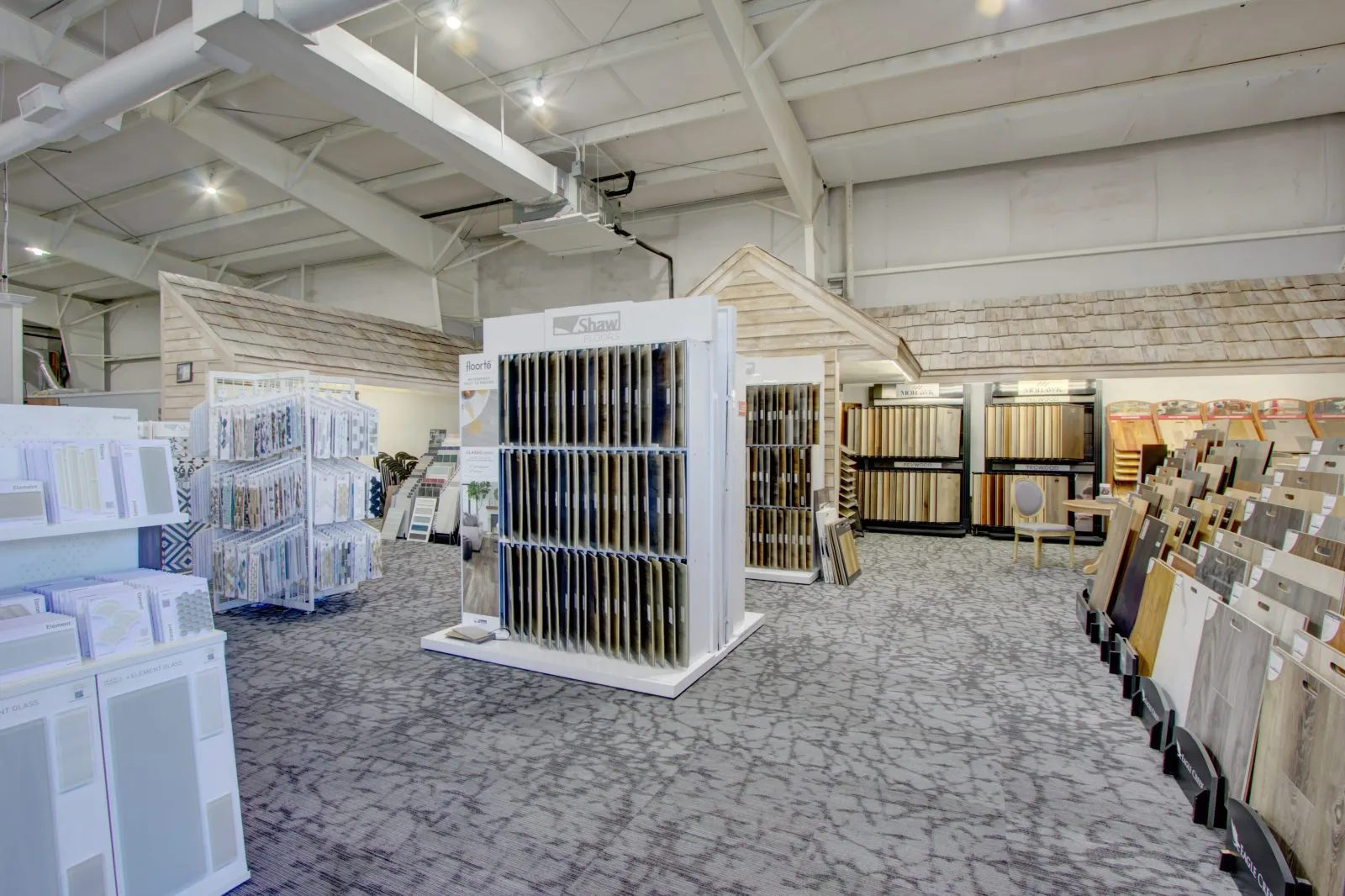 Showroom Flooring Samples | Shoreline Flooring
