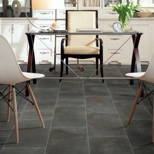 Home Office Tile Flooring | Shoreline Flooring